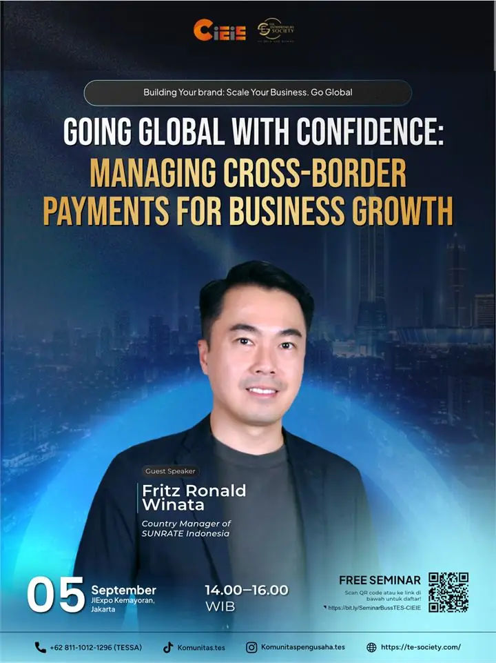Fritz Ronald Winata CIEIE 2026 speaker poster
