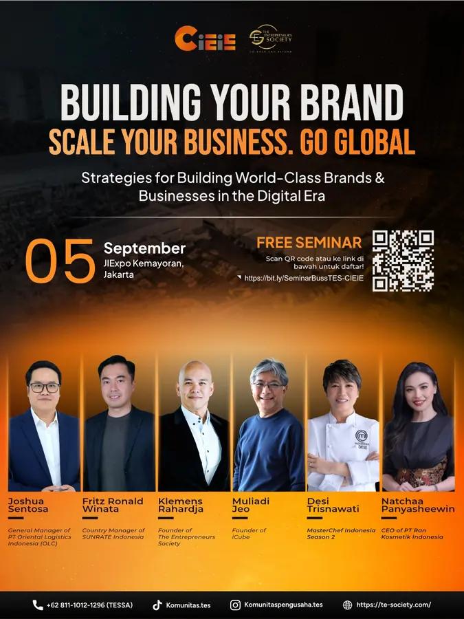 Build Your Brand, Scale Your Business event visual