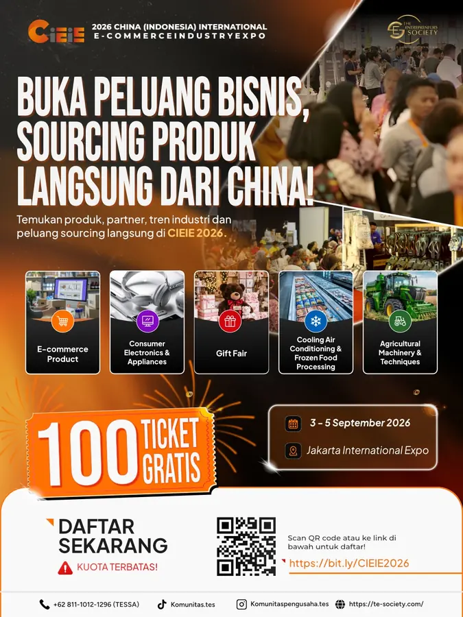 Klemens Rahardja at CIEIE 2026 event visual