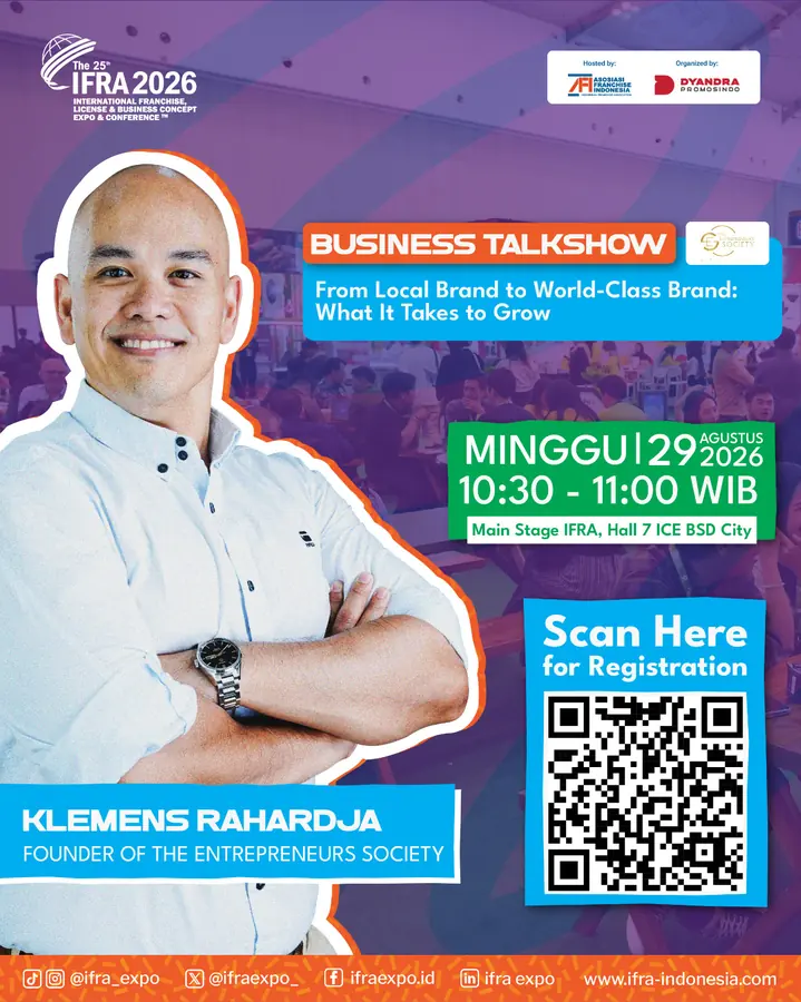 Klemens Rahardja at IFRA 2026 event visual